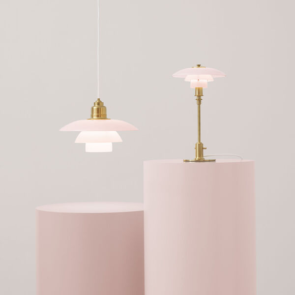 PH 2/1 Pale Rose Table Lamp PH 2/1 Pale Rose Table Lamp, Louis Poulsen
