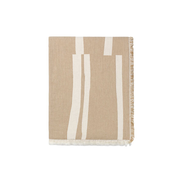 Lyme Grass Throw, beige, ELVANG