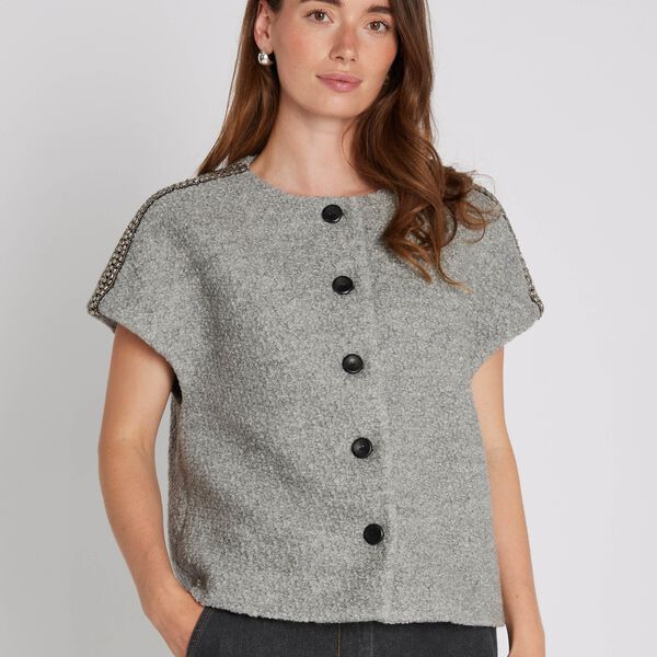 Kino cape, ligth grey Kino cape, ligth grey, PBO