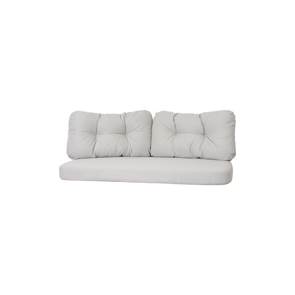 Cushion Set for Ocean Large 2-seater Sofa, white grey, Cane-line