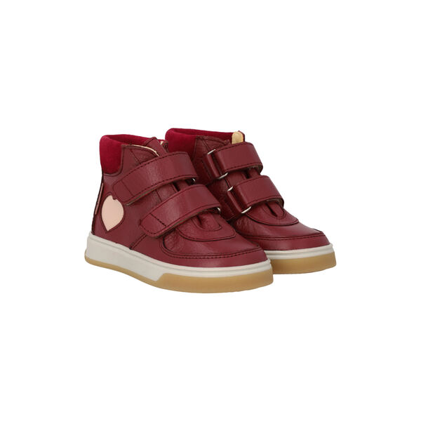 High-top TEX Sneaker, berry/rosebud/berry, ANGULUS