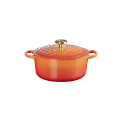 Round Anniversary pot Ø 24 cm, flamme dorée, Le Creuset