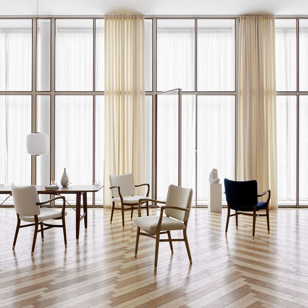 EK61 Opal Pendant, oiled oak, Carl Hansen & Søn