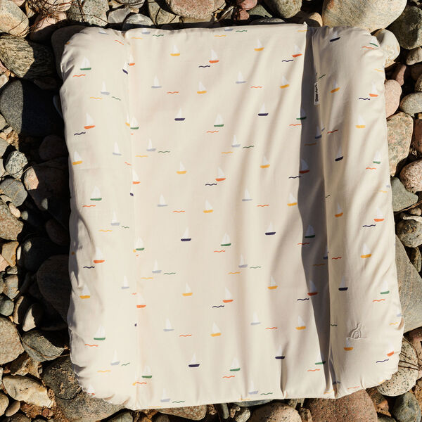 Dove Changing Cushion, pond boats Dove Changing Cushion, pond boats, Dear April