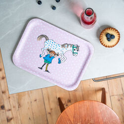 Pippi and the horse tray, multicolour, Muurla