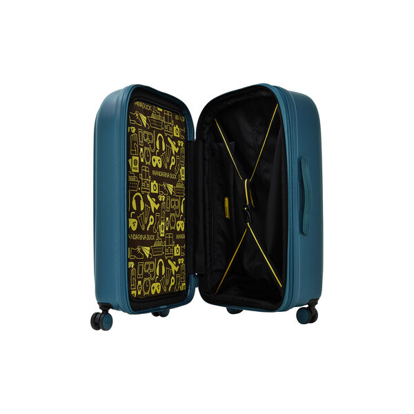 LOGODUCK + TROLLEY MEDIUM EXP | Tailor Blue, Mandarina Duck