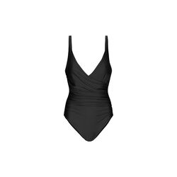 Medewi Draped Onepiece, black, Cartel Copenhagen