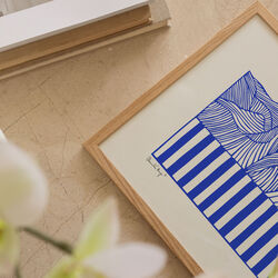 Papercut 04, blue, Peléton