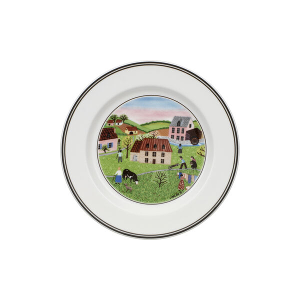 Design Naif Bread Plate Ø 17 cm, mill Design Naif Bread Plate Ø 17 cm, mill, Villeroy & Boch