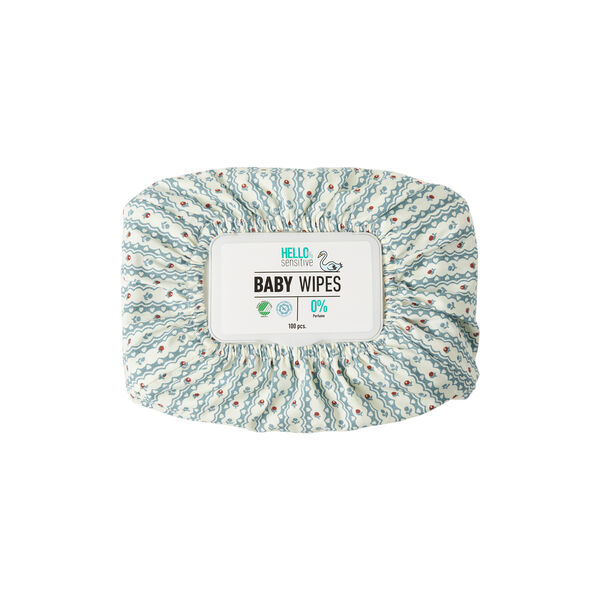 Wet Wipe Cover, floral stripe Wet Wipe Cover, floral stripe, MarMar Copenhagen
