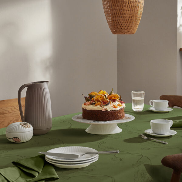 Hammersh&oslash;i Poppy Napkin 4 pcs, green, K&auml;hler