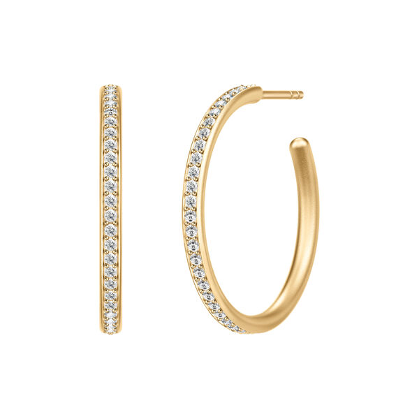 Infinity Medium Hoops, gold Infinity Medium Hoops, gold, Julie Sandlau