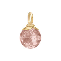 Berry Pendant M, gold/turmalin rose, Julie Sandlau