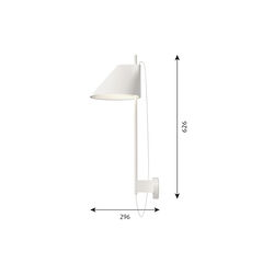 Yuh Wall Lamp, white, Louis Poulsen