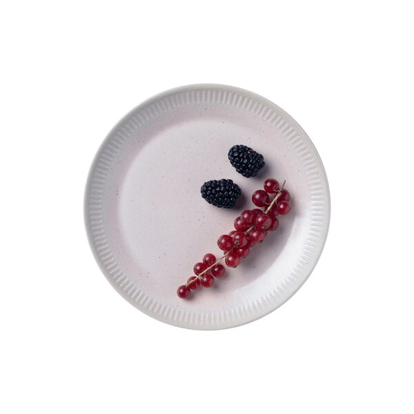 Colorit Plate Ø 19 cm, rose Colorit Plate Ø 19 cm, rose, Knabstrup Keramik