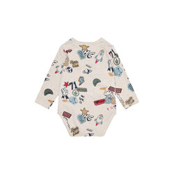 Hcbuster Badges Long Sleeved, wheat melange, Hust & Claire