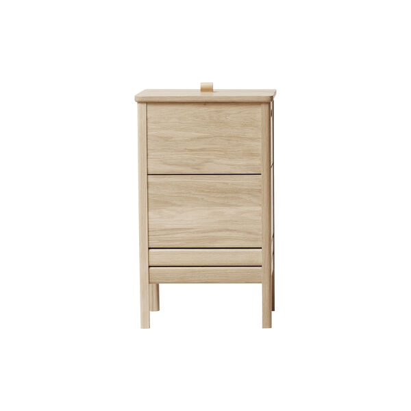 A Line Laundry Box, white oiled oak A Line Laundry Box, white oiled oak, Form & Refine