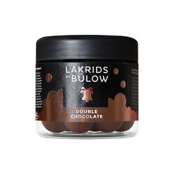 DOUBLE CHOCOLATE Small, Lakrids by B&uuml;low