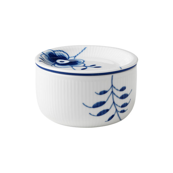 Blue Fluted Mega Storage Jar 33 cl, Royal Copenhagen