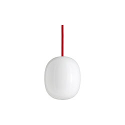 Super&aelig;g 150 Pendant, opal/red, Piet Hein