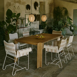 Atmosfera Dining Table, teak, GUBI