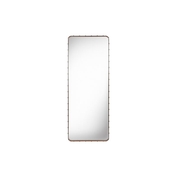 Adnet Rectangular Wall Mirror, tan Adnet Rectangular Wall Mirror, tan, GUBI