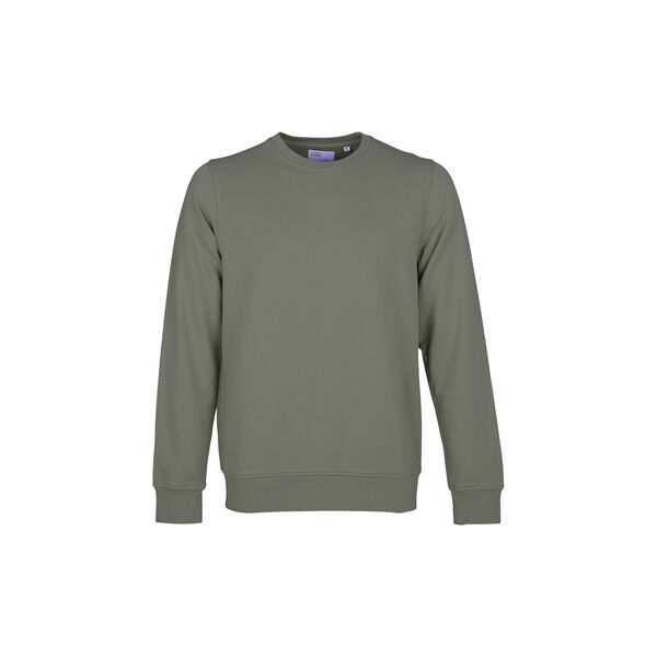 Classic Organic Crew, dusty olive, Colorful Standard