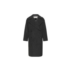 ZORAHIW DB COAT PINSTRIPED, dark grey melange pinstripe, InWear