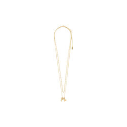 BETWEEN necklace 2-in-1, gold plated, Pilgrim