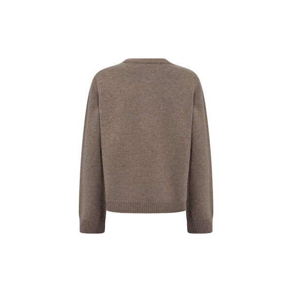 LR-PERLE 9 Cardigan, walnut melange, Levet&eacute; Room