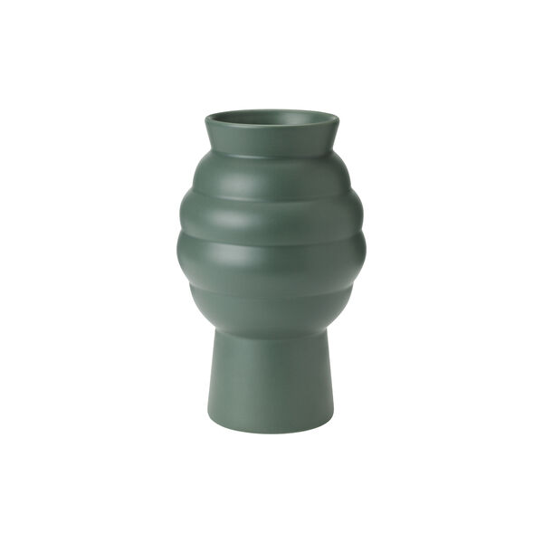 Tortus Archie vase No 2, dark green, Knabstrup Keramik