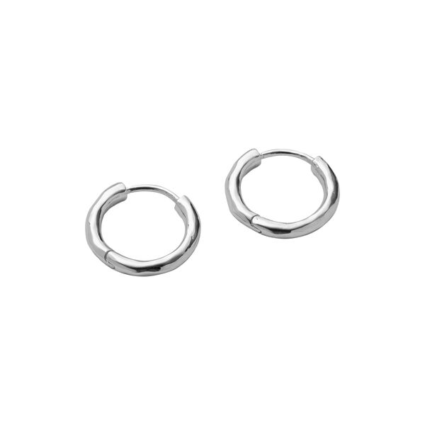 Spirit Huggies Medium, silver plated, Pernille Corydon Jewellery