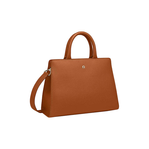 Cybill Handbag M, cognac brown Cybill Handbag M, cognac brown, Aigner