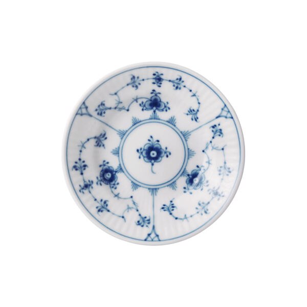 Blue Fluted Plain Plate &Oslash; 12 cm, Royal Copenhagen