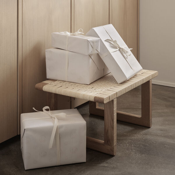 BM0488S Table Bench, oiled oak/rattan BM0488S Table Bench, oiled oak/rattan, Carl Hansen & Søn