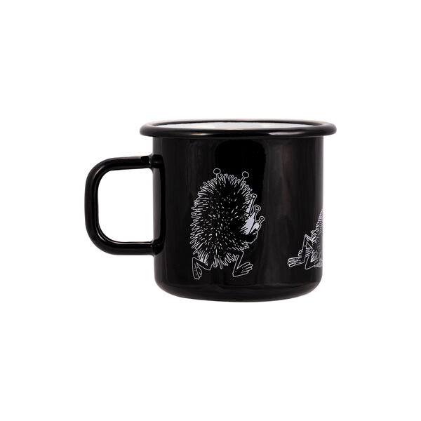 Stinky Enamel Mug, black, Muurla