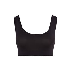 Crop Top, black, HANRO