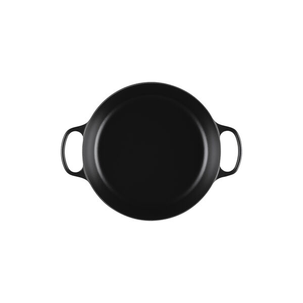 Signature cast iron buffet pot 30 cm, matte black, Le Creuset
