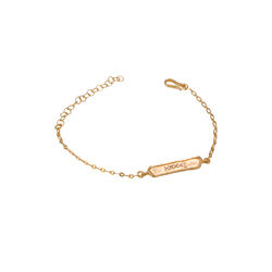Evermore Bracelet, gold plated, Stone Copenhagen