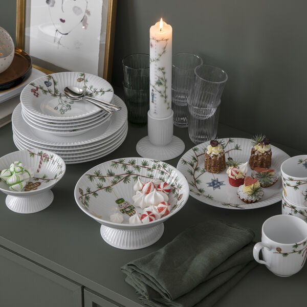 Hammershøi Christmas Bowl on Stand, Kähler