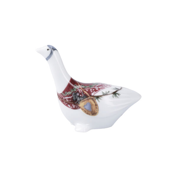 Hammersh&oslash;i Christmas Goose porcelain figurine, K&auml;hler