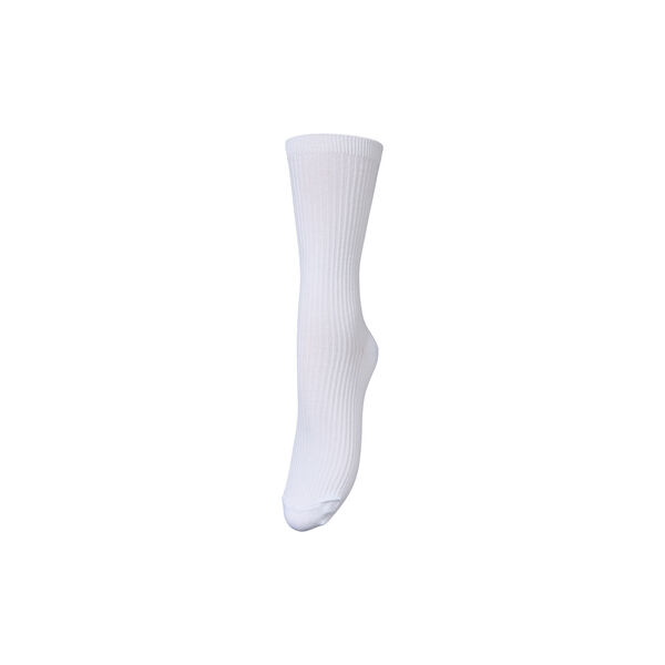 Telma Solid Sock, white, Becksöndergaard