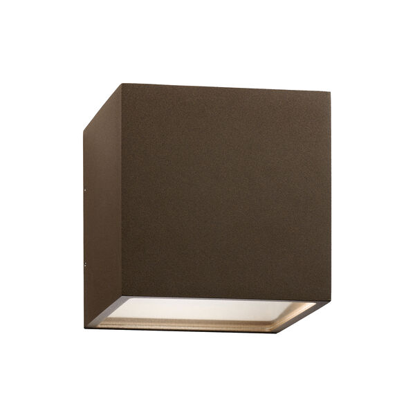 CUBE XL Up/Down Wall Lamp, rust, LIGHT-POINT