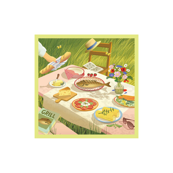 Summer Table & Me Puzzle 500 pieces, ViSSEVASSE