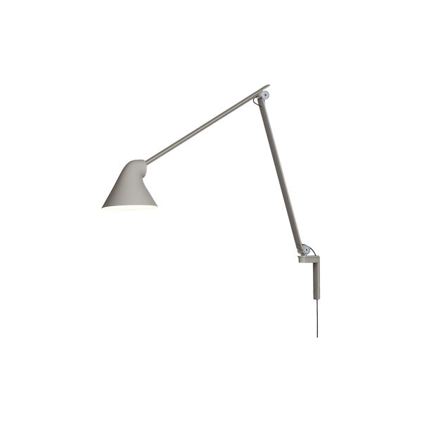 NJP Long Wall Lamp, light grey NJP Long Wall Lamp, light grey, Louis Poulsen
