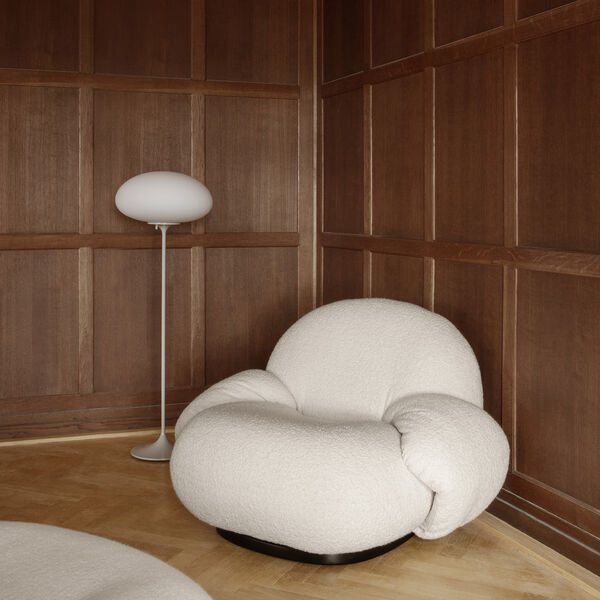 Stemlite Floor Lamp, pebble grey, GUBI