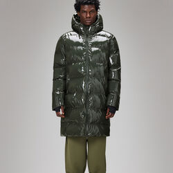 Alta Longer Puffer Jacket, swamp, Rains