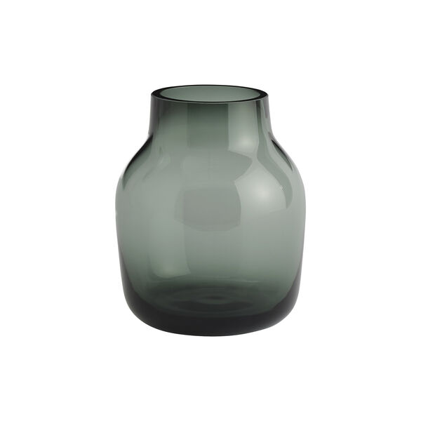 Silent Vase, dark green, Muuto