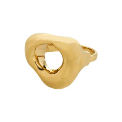 FREE ring, gold plated, Pilgrim