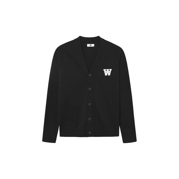 WWTay Cardigan, black, Wood Wood